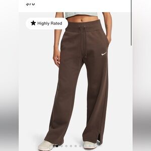 Nike Brown Wide Leg Pants